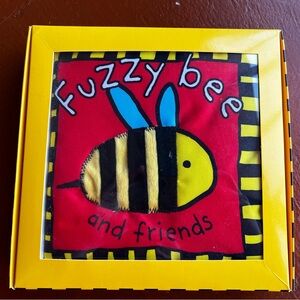 Fuzzy Bee and Friends cloth book
